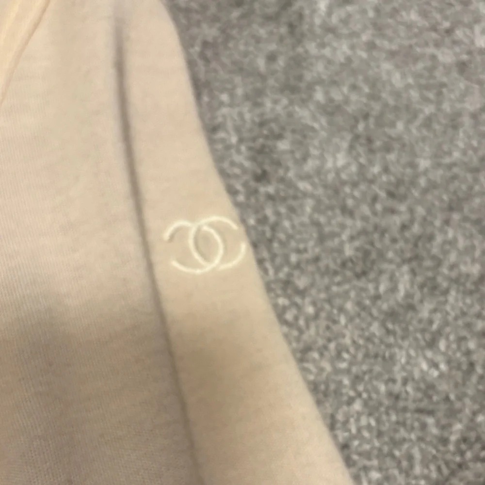 CHANEL Ivory Biker Jacket with Zipper Accents - Picture 8 of 15